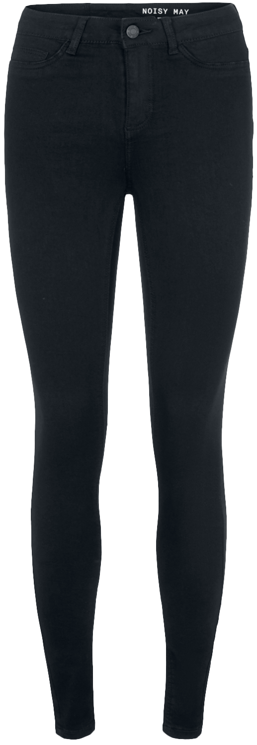 Jean  de Noisy May - Callie HW - Jean Noir Skinny - W28L30 à W34L34 - pour Femme - noir - Noisy May - View 2