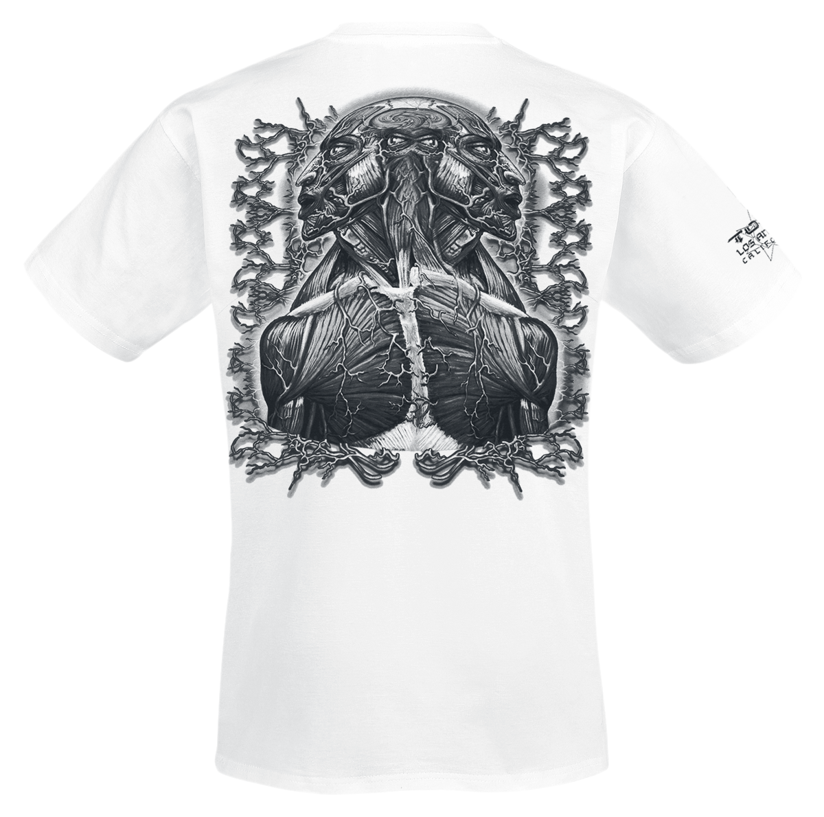 T-Shirt Manches courtes  de Tool - Double Image - S à XXL - pour Homme - blanc - Tool - View 2