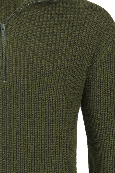 Pull tricoté  de Brandit - Marine Troyer - S à 5XL - pour Homme - olive - Brandit - View 2