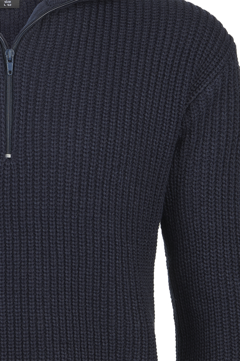 Pull tricoté  de Brandit - Marine Troyer - S à 4XL - pour Homme - marine - Brandit - View 2