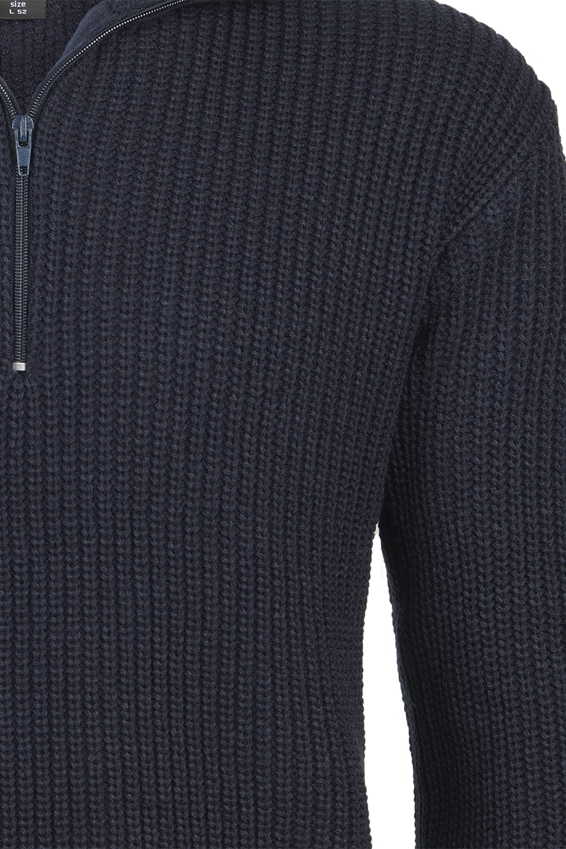 Pull tricoté  de Brandit - Marine Troyer - S à 4XL - pour Homme - marine - Brandit - View 2