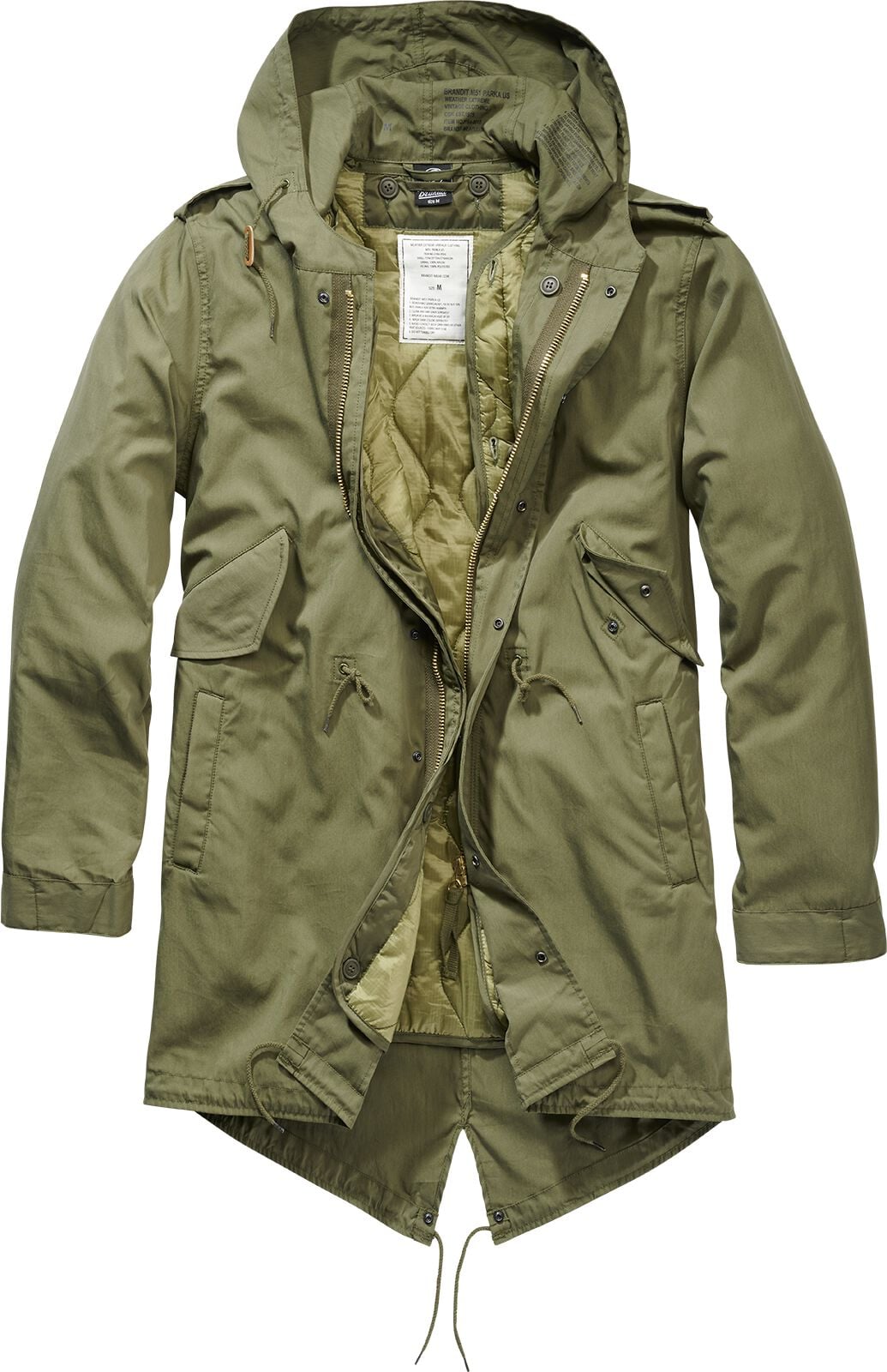 Parka  de Brandit - M51 Parka - S à 3XL - pour Homme - olive - Brandit