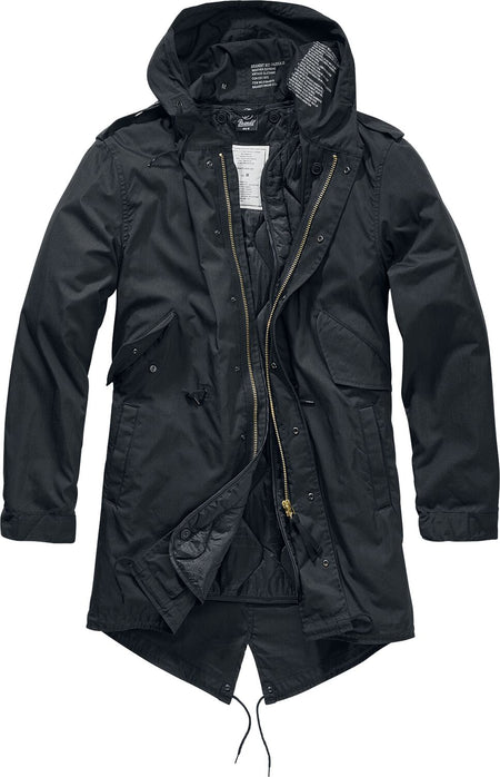 Parka  de Brandit - M51 US Parka - S à 5XL - pour Homme - noir - Brandit