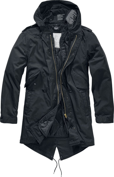 Parka  de Brandit - M51 US Parka - S à 4XL - pour Homme - noir - Brandit