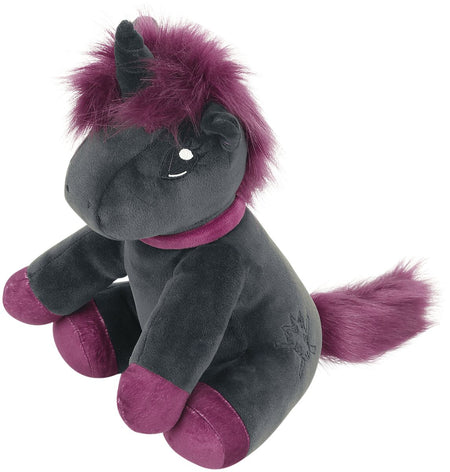 Figurine en peluche Unicorn de Corimori - Ruby La Licorne Punk - pour Unisexe - noir - Corimori