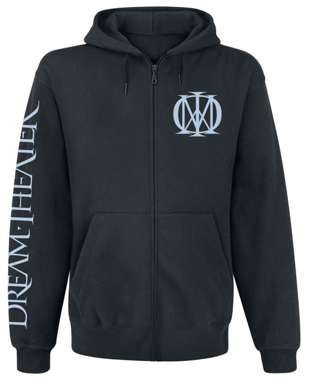 Sweat-shirt zippé à capuche  de Dream Theater - Distance Over Time - S à XXL - pour Homme - noir - Dream Theater