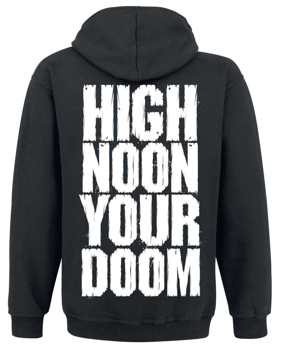 Sweat-shirt à capuche  de Pantera - High noon your doom - S à XXL - pour Homme - noir - Pantera - View 2