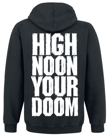 Sweat-shirt à capuche  de Pantera - High noon your doom - S à XXL - pour Homme - noir - Pantera - View 2