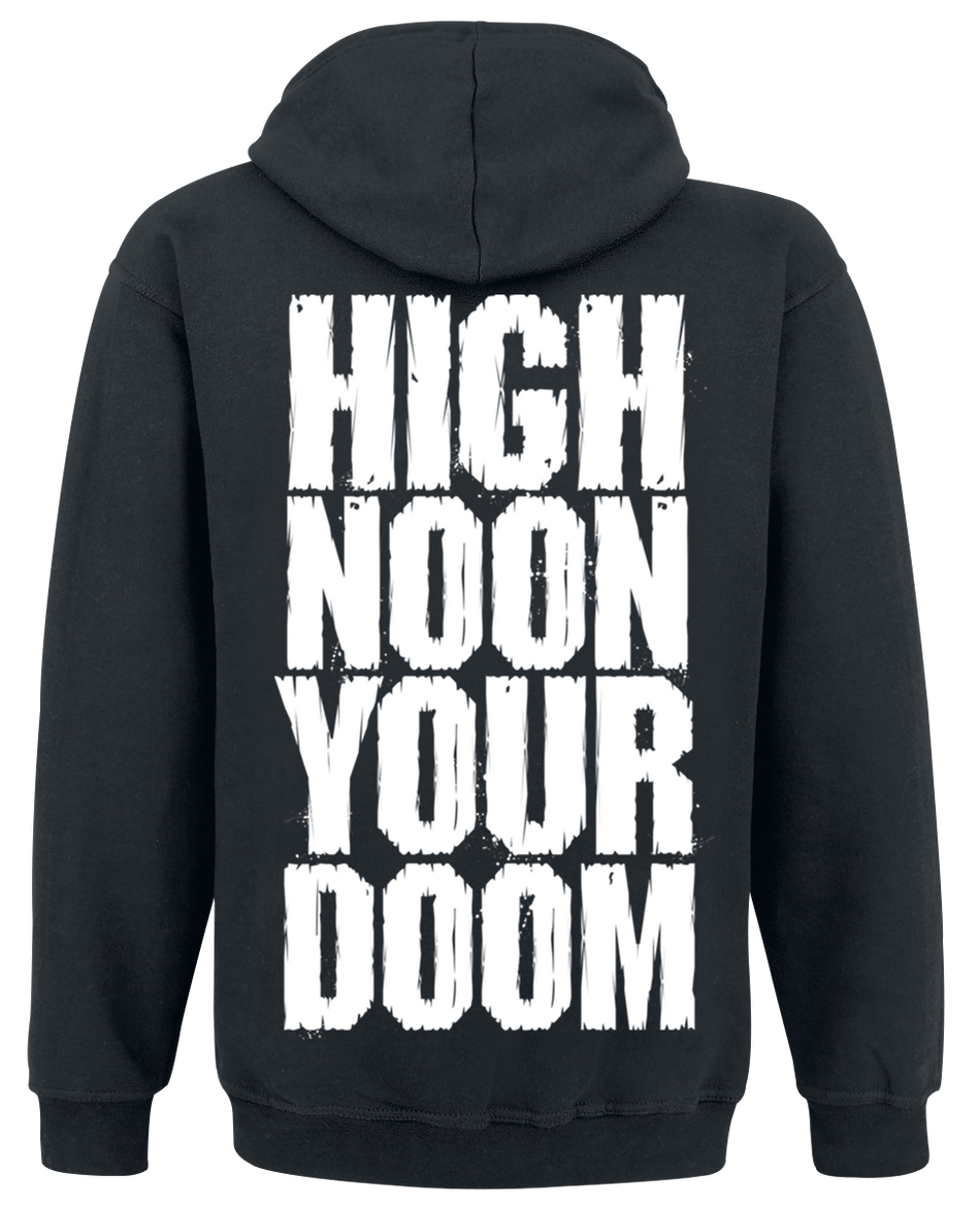 Sweat-shirt à capuche  de Pantera - High noon your doom - S à XXL - pour Homme - noir - Pantera - View 2