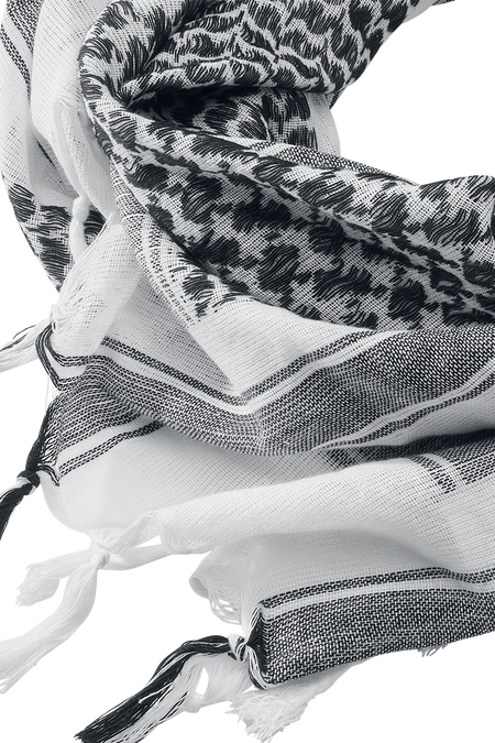 Écharpe  de Brandit - pour Unisexe - blanc/noir - Brandit - View 2