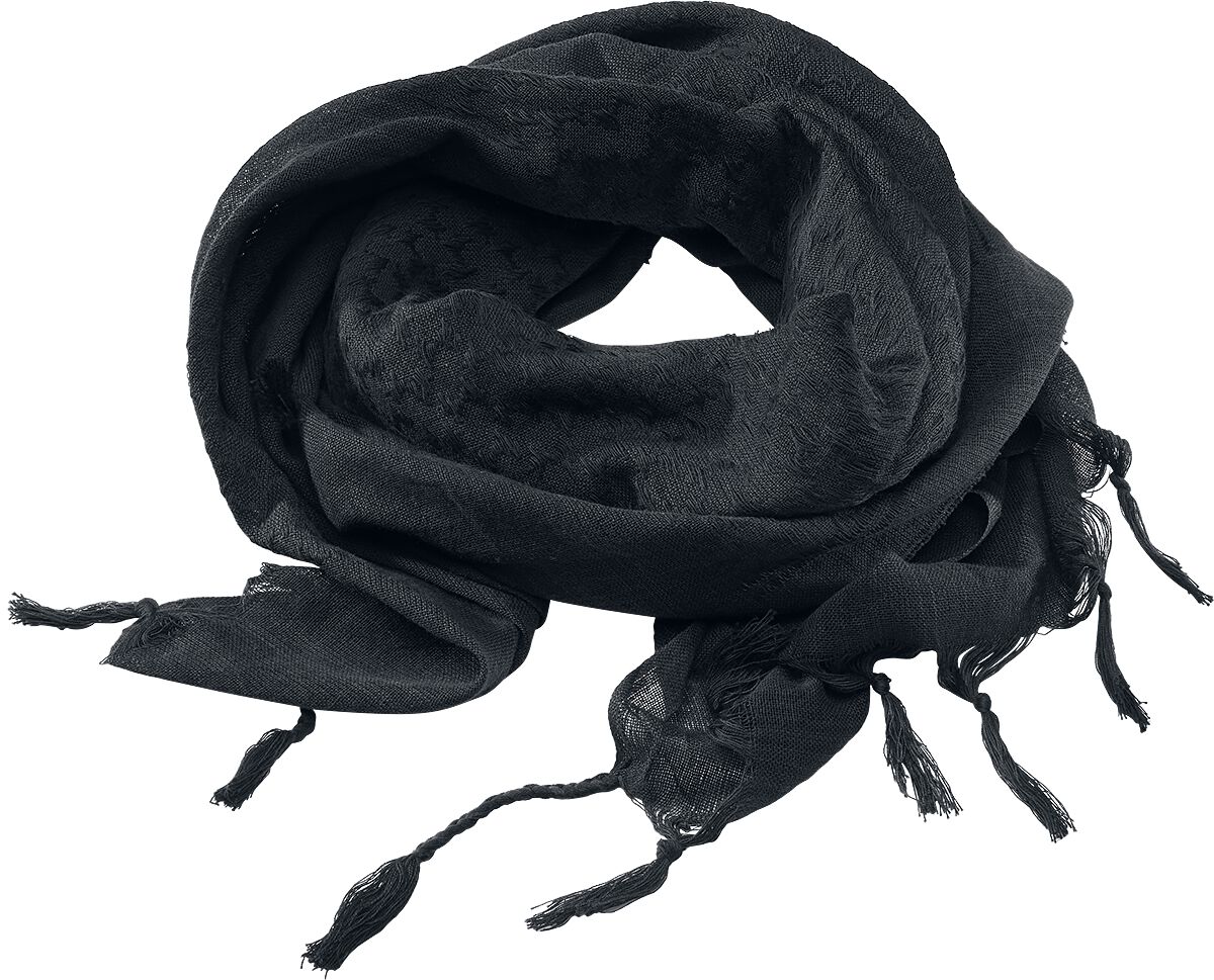 Écharpe  de Brandit - Shemag - Foulard - pour Unisexe - bleu marine/noir - Brandit