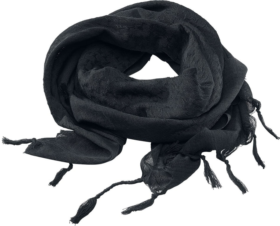 Écharpe  de Brandit - Shemag - Foulard - pour Unisexe - bleu marine/noir - Brandit