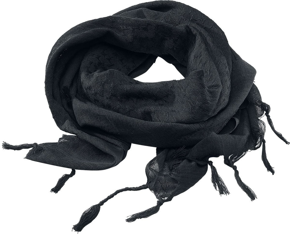 Écharpe  de Brandit - Shemag - Foulard - pour Unisexe - bleu marine/noir - Brandit