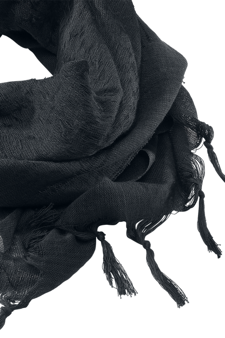 Écharpe  de Brandit - Shemag - Foulard - pour Unisexe - bleu marine/noir - Brandit - View 2