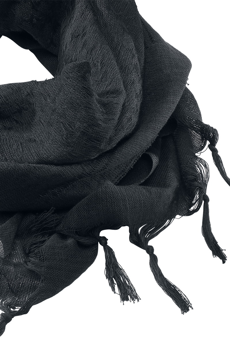 Écharpe  de Brandit - Shemag - Foulard - pour Unisexe - bleu marine/noir - Brandit - View 2