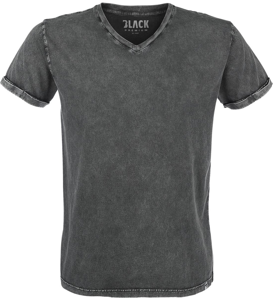 T-Shirt Manches courtes  de Black Premium by EMP - Heavy Soul - S à 7XL - pour Homme - gris - Black Premium by EMP