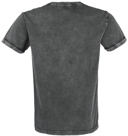 T-Shirt Manches courtes  de Black Premium by EMP - Heavy Soul - S à 7XL - pour Homme - gris - Black Premium by EMP - View 2