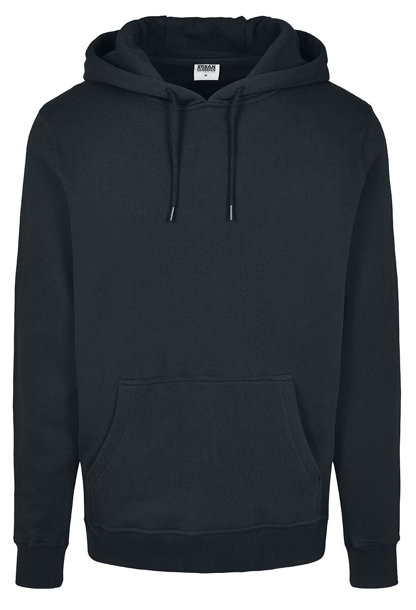 Sweat-shirt à capuche  de Urban Classics - Sweat À Capuche Basique Organique - S à 4XL - pour Homme - noir - Urban Classics