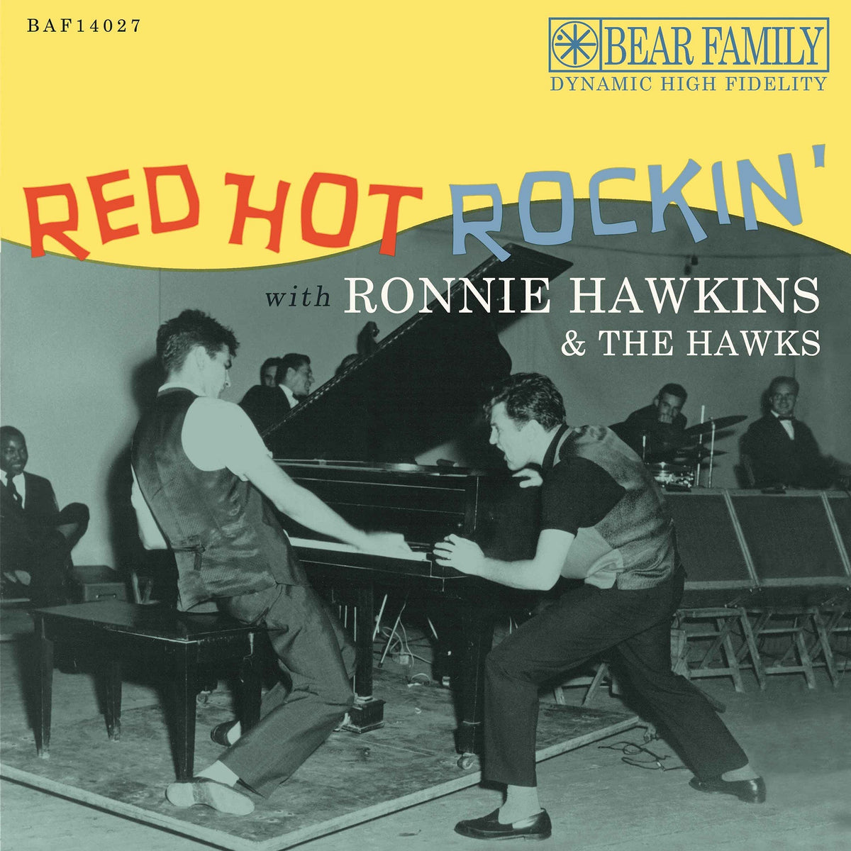 RED HOTROCKIN WITH RONNIE HAWKINS AND THE HAWKS/INCLUS 1CD - Front Cover