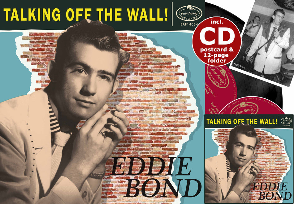 TALKING OFF THE WALL/INCLUS 1 CD/LIVRET 12 PAGES/1 CARTE POSTALE - Front Cover