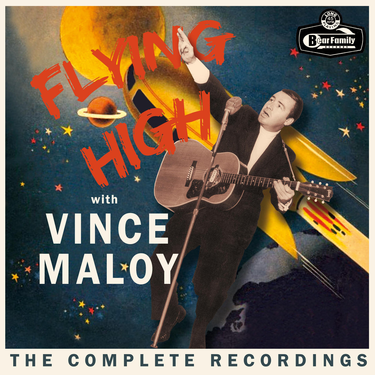 FLYING HIGH WITH VINCE MALOY/THE COMPLETE RECORDINGS/LIVRET 12 PAGES - Front Cover