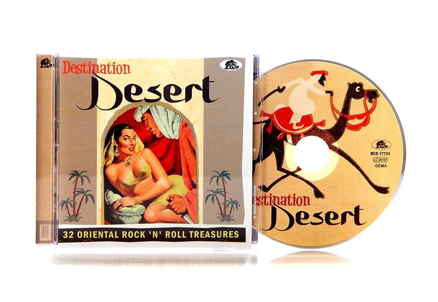 Destination Desert - 33 Oriental Rock N' Roll Treasures - Front Cover