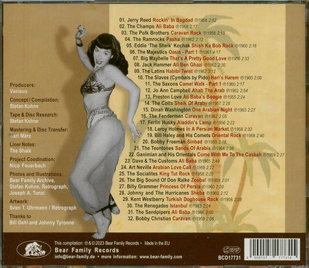 Destination Desert - 33 Oriental Rock N' Roll Treasures - Front Cover