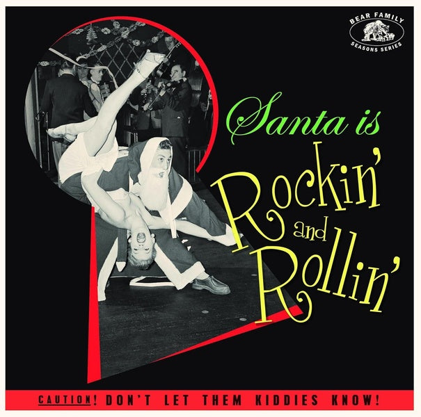 Santa Is Rockin' And Rollin' - Front Cover