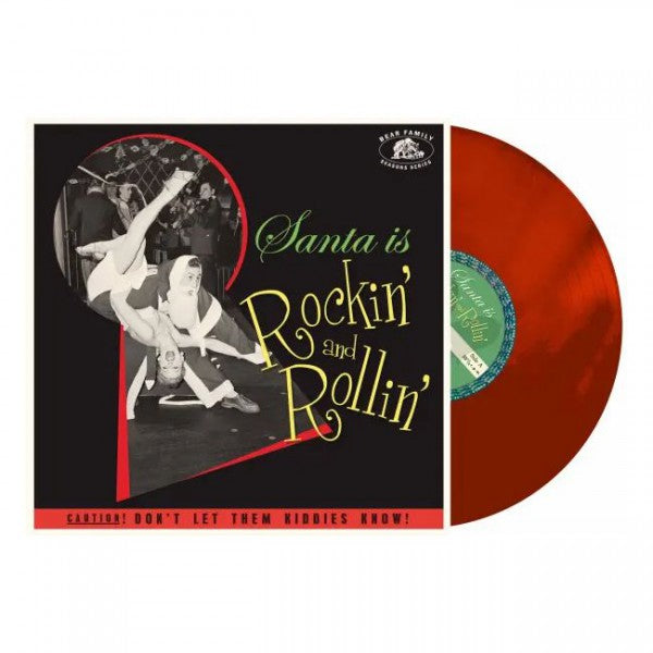 Santa Is Rockin‘ And Rollin‘ - Front Cover