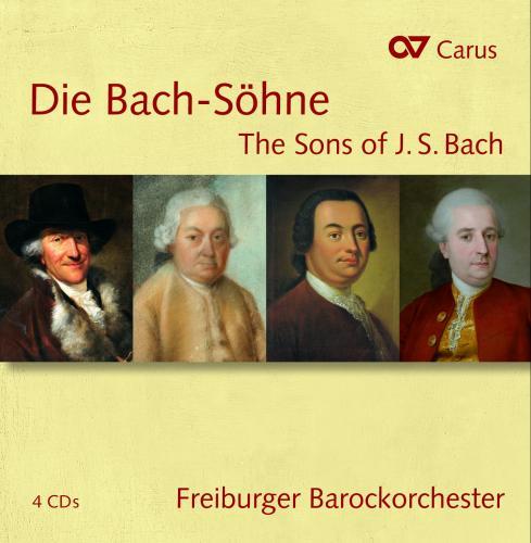 Die Bach-Söhne - Front Cover