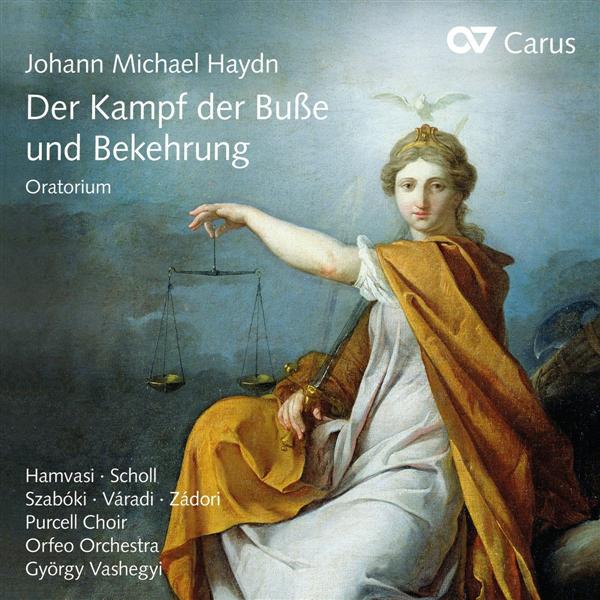 Der kampf der busse und bekehrung - Oratorio - Front Cover