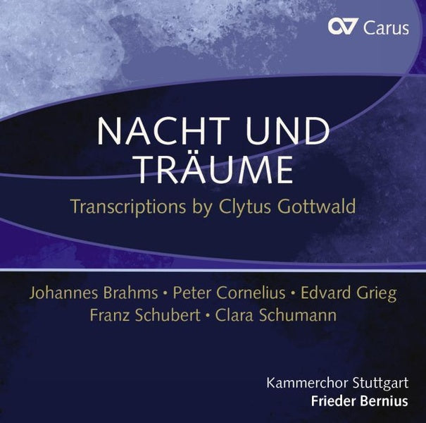 Nacht Und Traume / Trans Pour Choeur De Clytus Gottwald - Front Cover