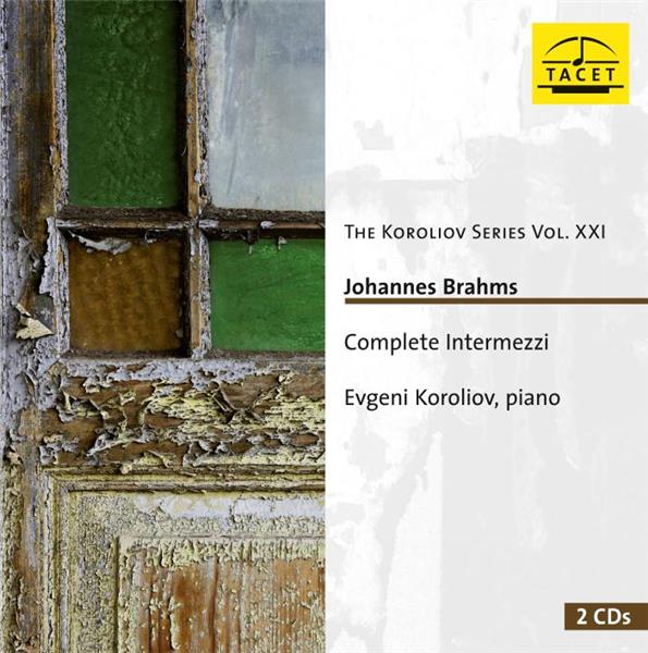 Intégrale des intermezzi pour piano - Front Cover