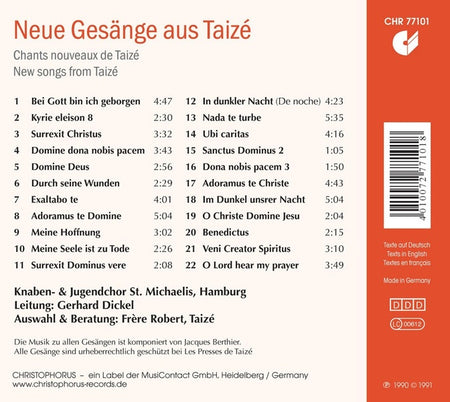 Neue Gesänge aus Taizé - Front Cover