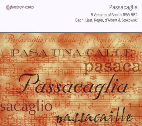 Passacaglia BWV 582 - Front Cover