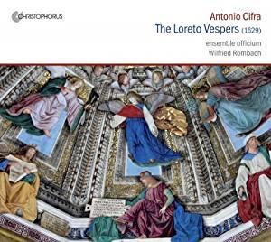 Antonio Cifra The Loreto Vespers - Front Cover