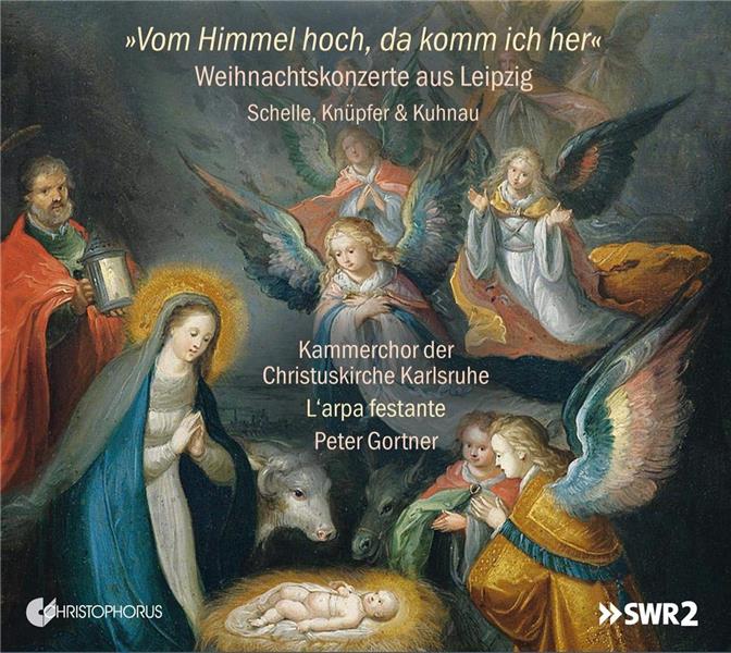 Vom Himmel Hoch, Da Komm Ich Her: Christmas Concertos From Leipzig - Front Cover