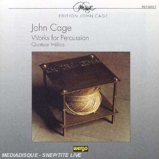 Works for percussions - Front Cover