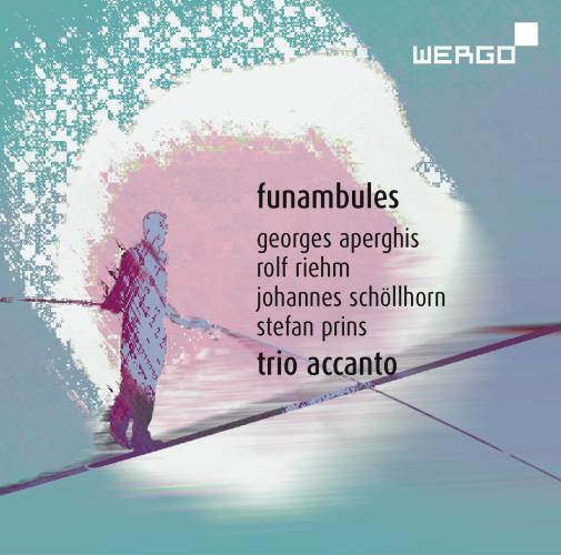 Funambules: Trios pour saxophone, piano et percussions - Front Cover