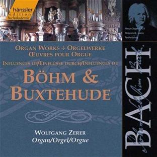Influences de Georg Böhm et Dietrich Buxtehude - Front Cover