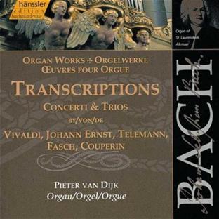 Transcriptions pour orgue des Concertos de Vivaldi - Front Cover