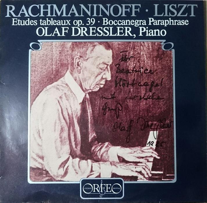 ETUDES TABLEAUX OP - Front Cover