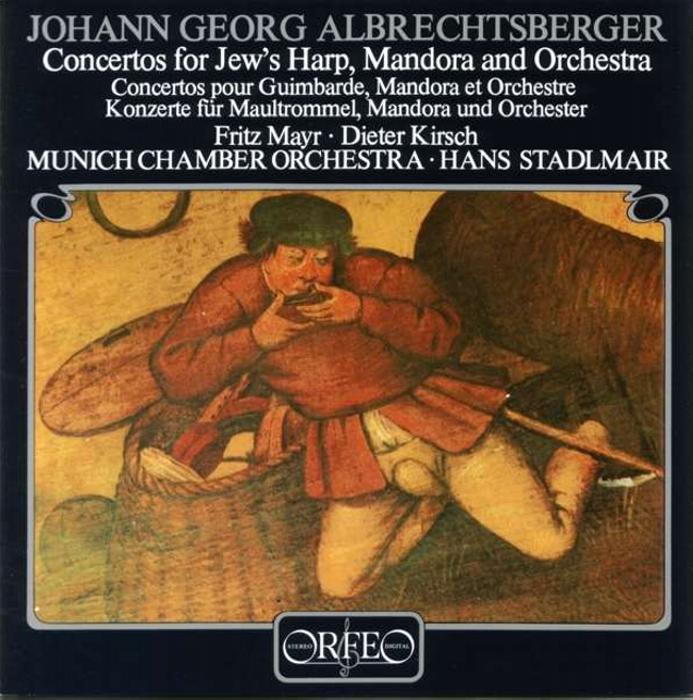 CONCERTOS POUR GUIMBARDE MANDOLINE ET ORCHESTRE - Front Cover