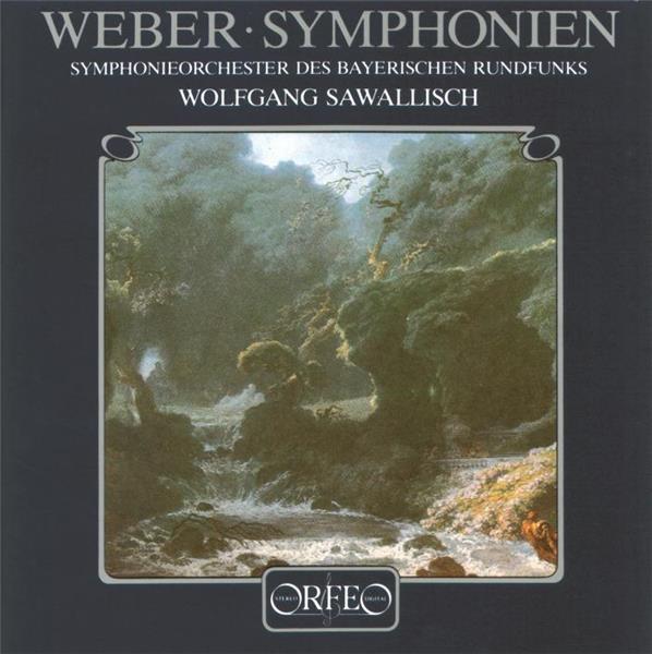 Weber : symphonies n° 1 et 2. Sawallisch - Front Cover