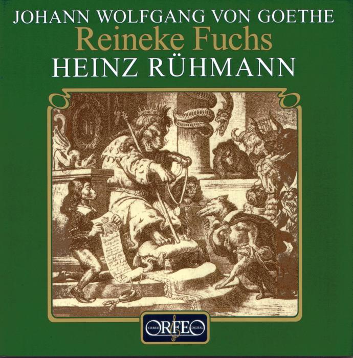 JOHANN WOLFGANG GOETHE: REINEKE FUCHS - Front Cover