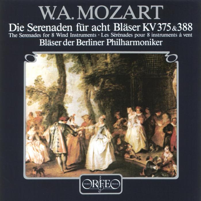 SERENADES POUR ENSEMBLE DE VENTS - Front Cover