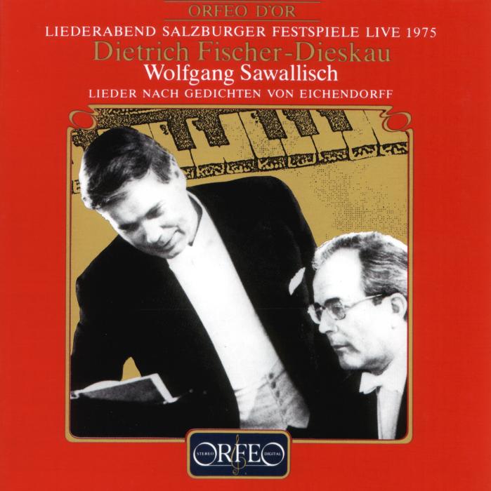 LIEDER D APRES EICHENDORFF - Front Cover