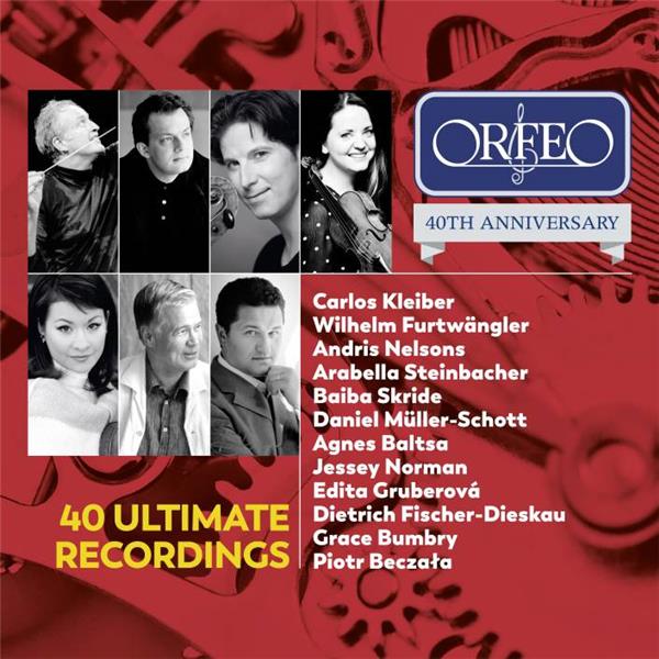 Edition 40ème Anniversaire Orfeo : Les enregistrements de légende - Front Cover