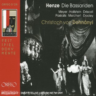 Die Bassariden - Front Cover