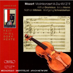Concerto pour violon en La Majeur K219 - Front Cover